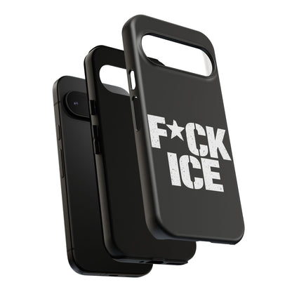 Phone Case — “F*CK ICE” Bold Protest Protective Cover