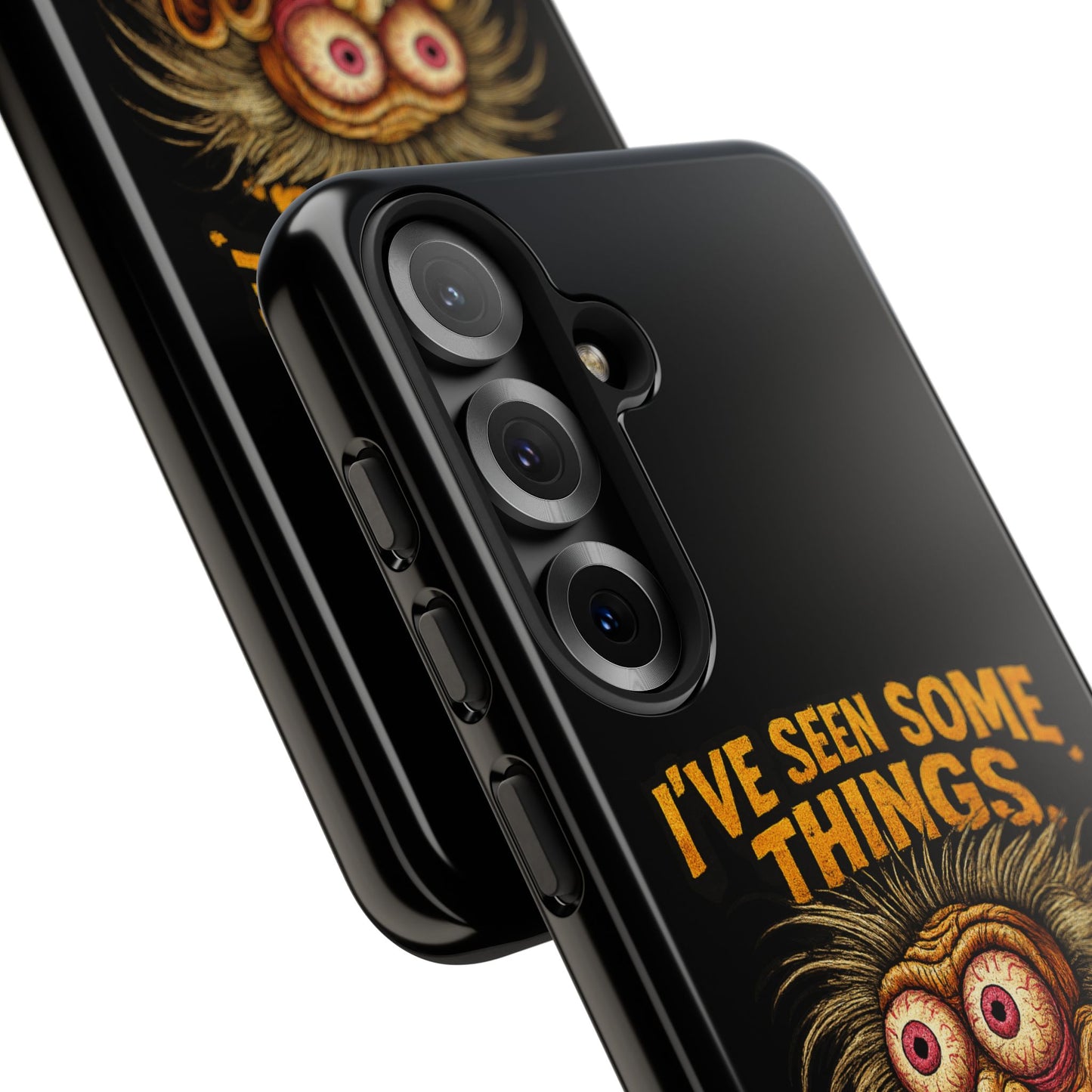 Funny Retro Monster Phone Case — "I've Seen Some Things, Most Of Them Were Me"