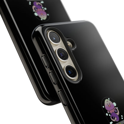 Phone Case — 'Got Protection?' Cute Purple Alien Anti-Shock Protective Cover