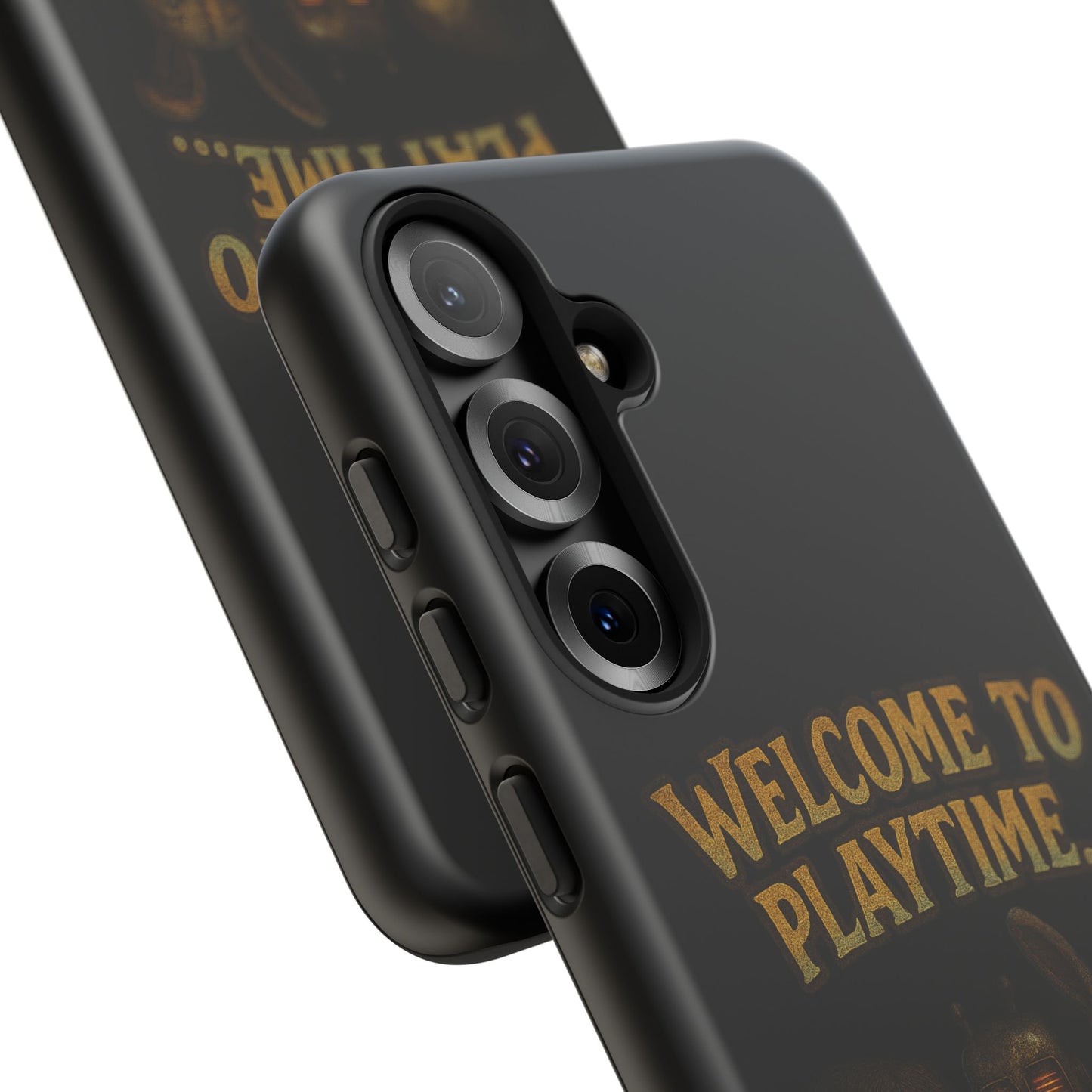 Phone Case — "Welcome to Playtime... Permanently." Horror Game Character Protective Case