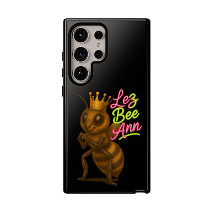 Phone Case — 'Lez Bee Ann' Queen Bee Tough Protective Cover
