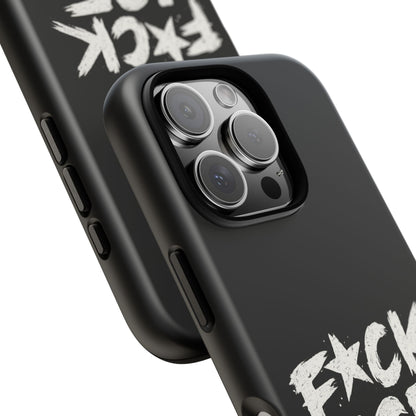 Phone Case — “F*ck Ice” Bold Protest Graphic Protective Case