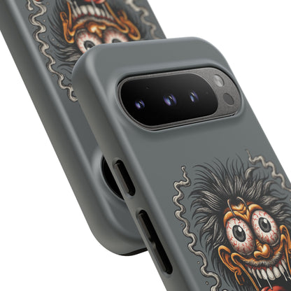 Phone Case — 'Life's a Blur and I'm Licking the Window' Funky Monster Graphic
