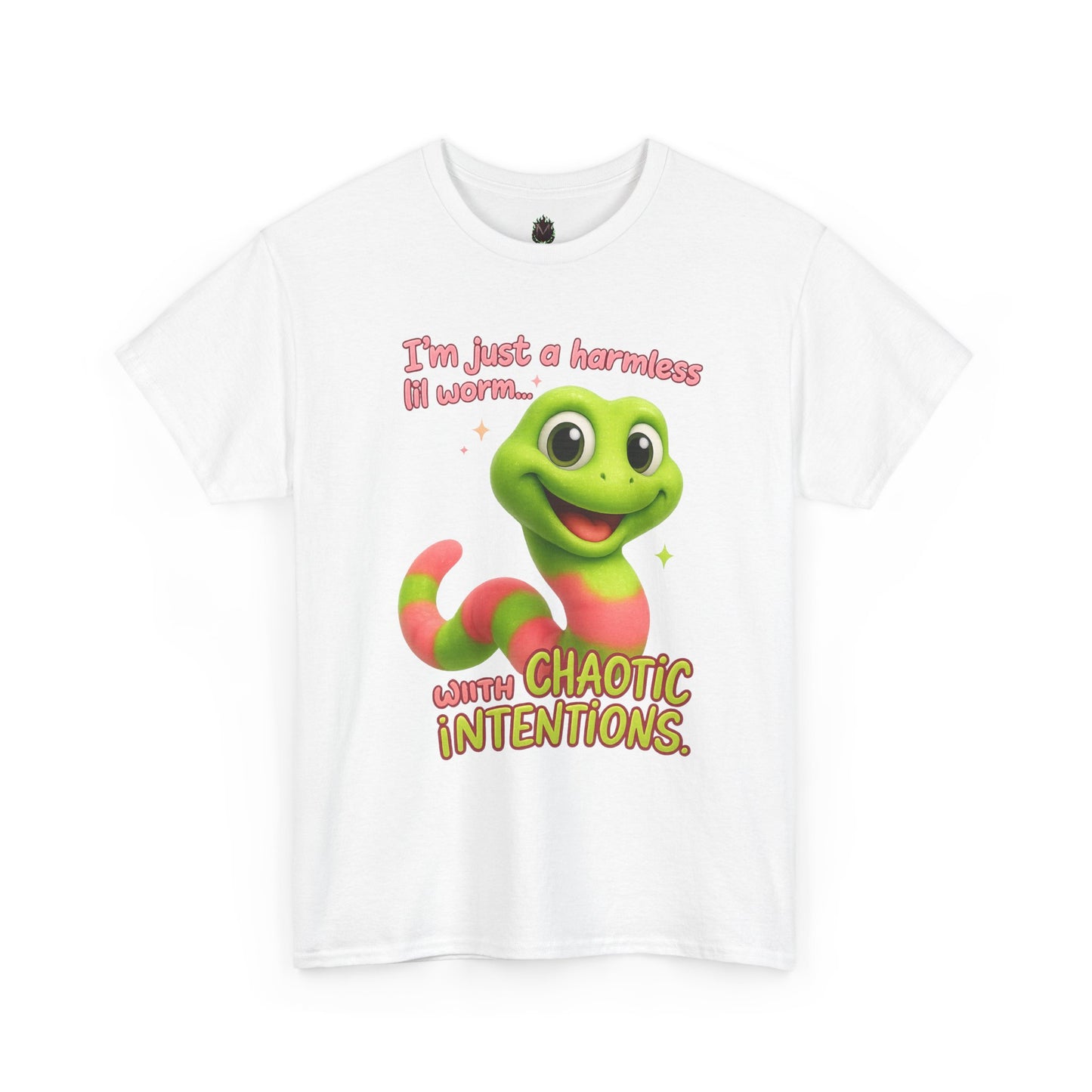Chaotic Intentions – Cute Gummy Worm T-Shirt