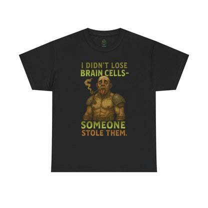 I Didn’t Lose Brain Cells Someone Stole Them T-Shirt | Funny Viking Design