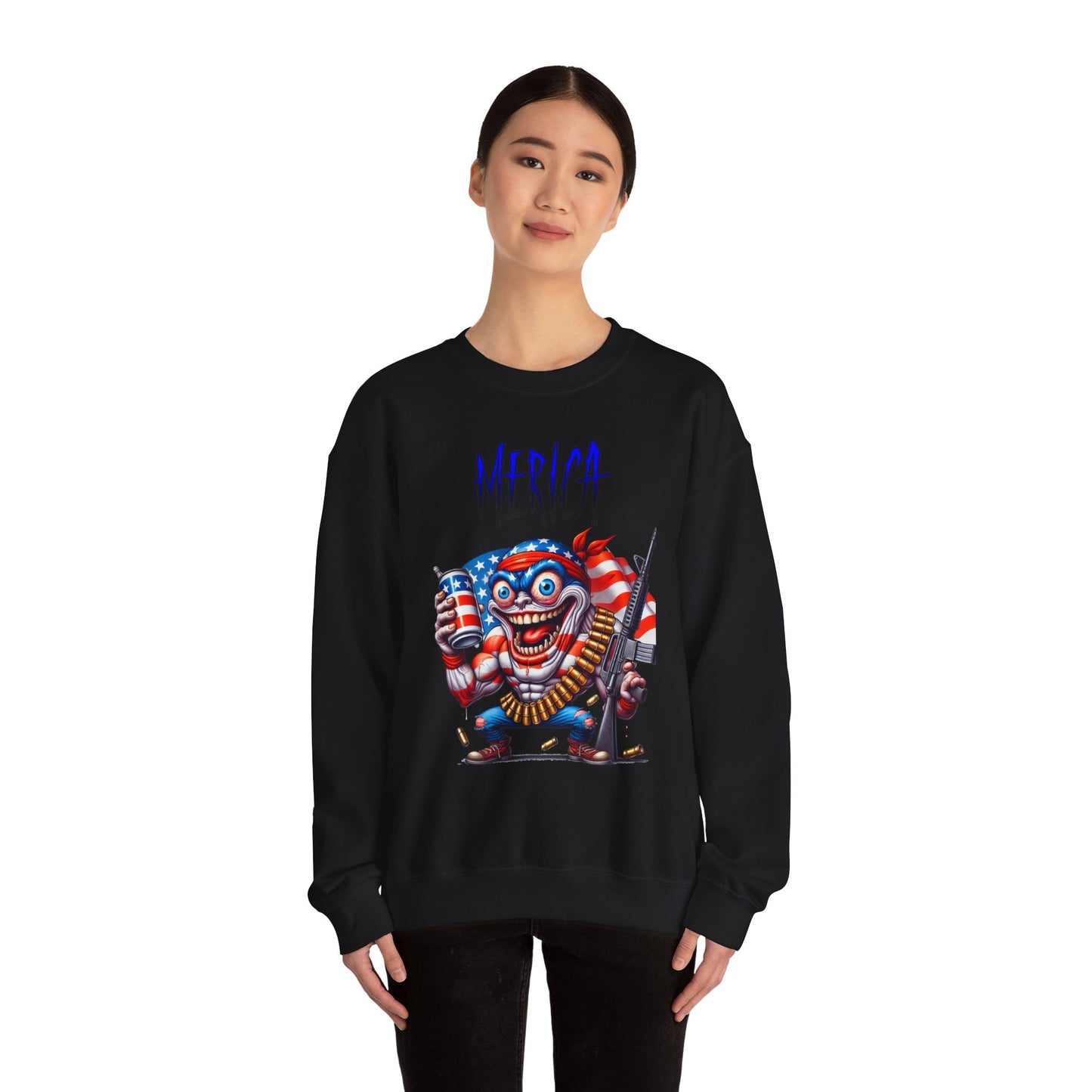 ’Merica Savage Crewneck Sweatshirt