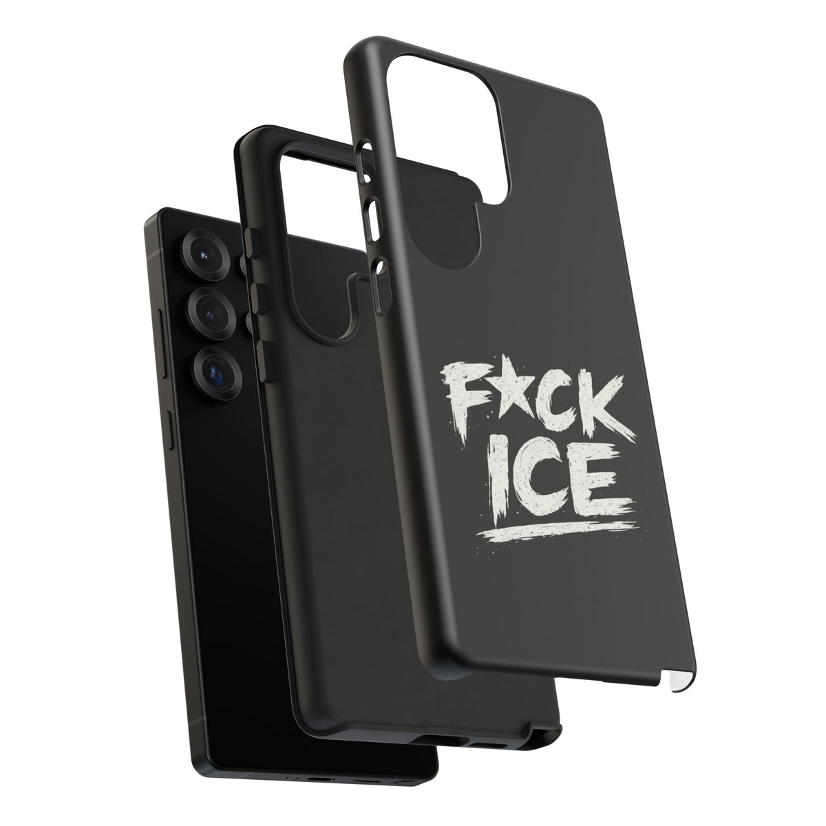 Phone Case — “F*ck Ice” Bold Protest Graphic Protective Case