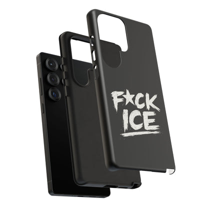 Phone Case — “F*ck Ice” Bold Protest Graphic Protective Case