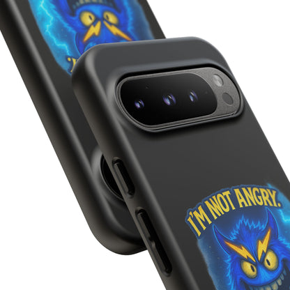 Phone Case - "I'm Not Angry, I'm Fully Charged" Electric Monster Protective Cover