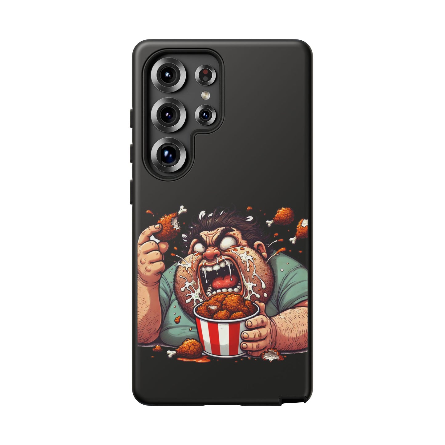 Phone Case — "Tough Cases" Chicken Wing Feast Graphic