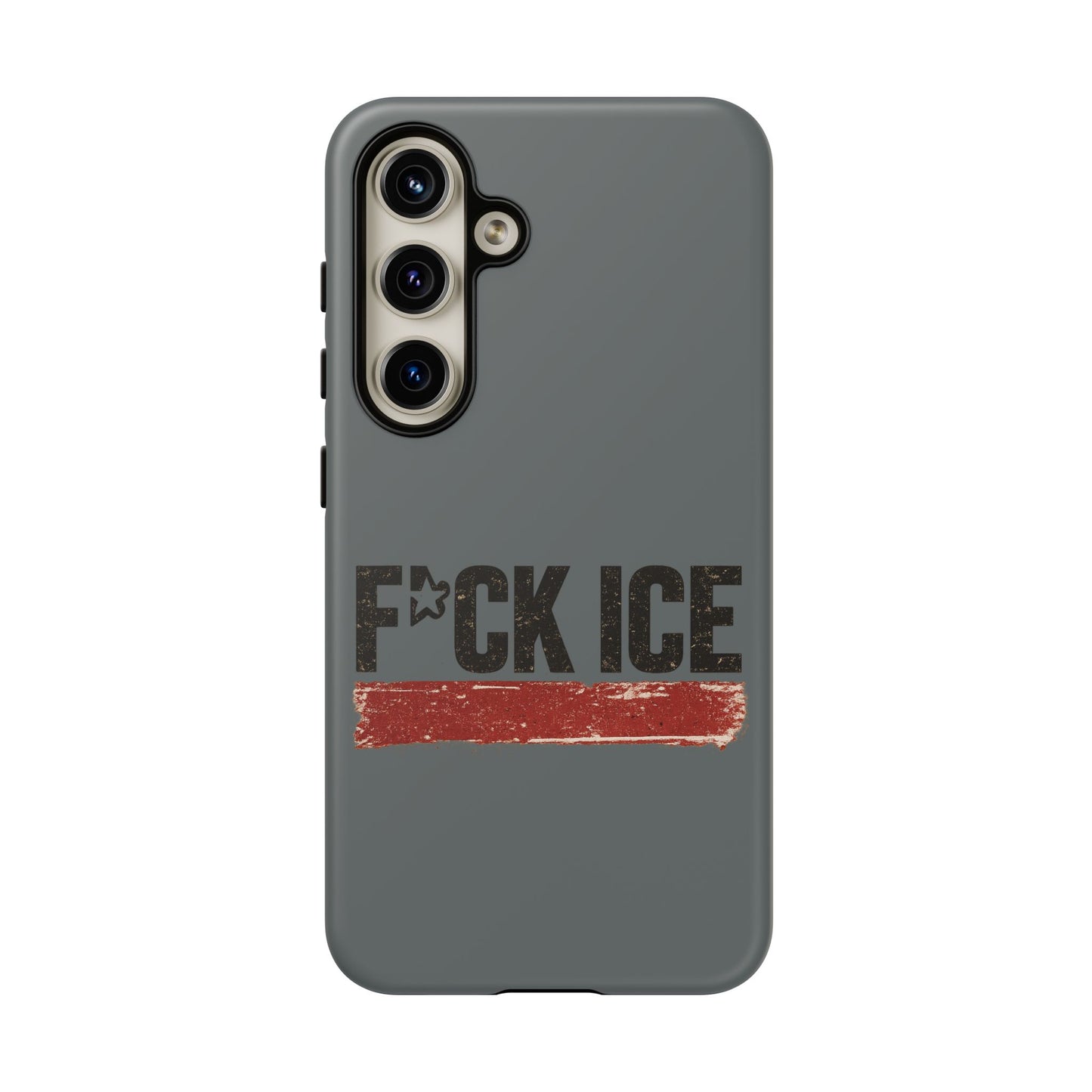Phone Case - "F*CK ICE" Distressed Protest Design