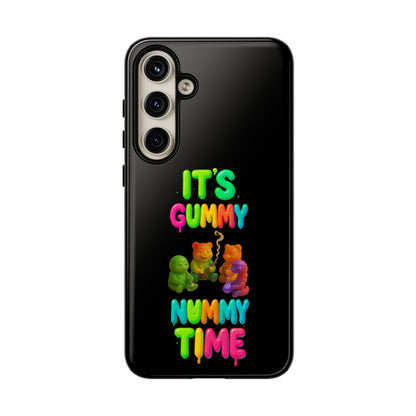 It's Gummy Nummy Time Phone Case — Colorful Gummy Bears Protective Case