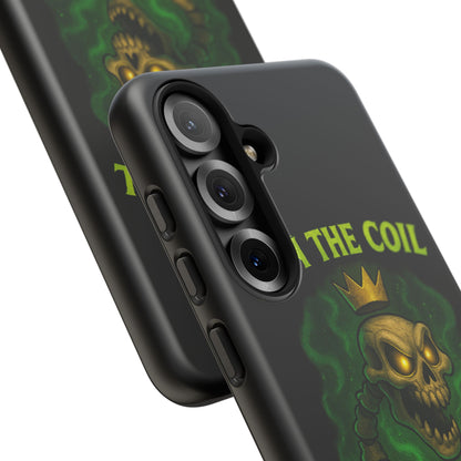 Tough Cases — “I Am The Coil In Your Nightmares” Skull Snake Shockproof Phone Case