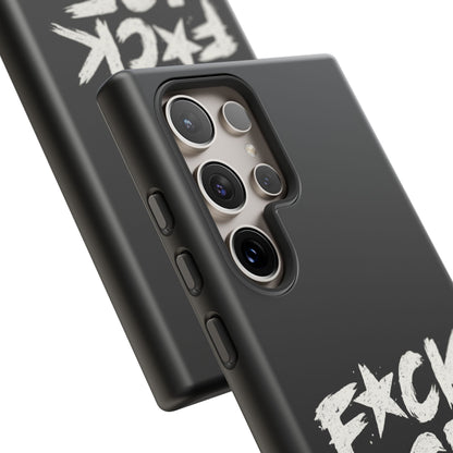 Phone Case — “F*ck Ice” Bold Protest Graphic Protective Case