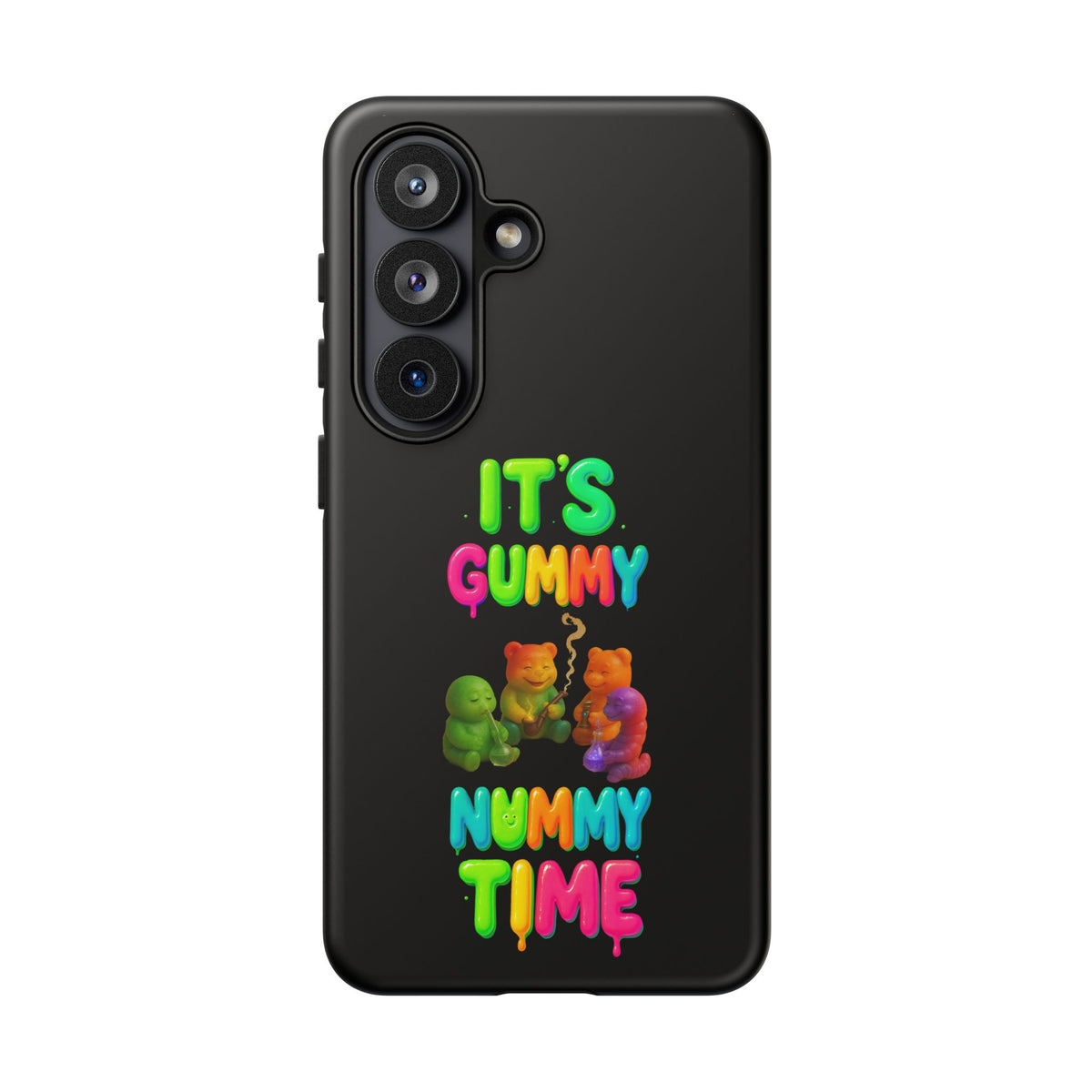 It's Gummy Nummy Time Phone Case — Colorful Gummy Bears Protective Case