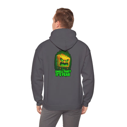 Fear Scent Hoodie — 'Smell That? It's Fear' Spooky Pumpkin Graphic Hoodie