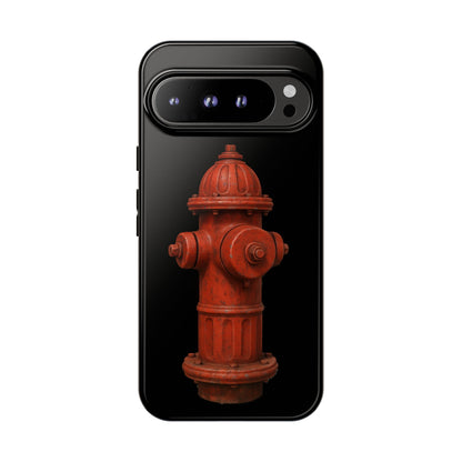 Red Fire Hydrant Phone Case — Tough Protective iPhone Cover