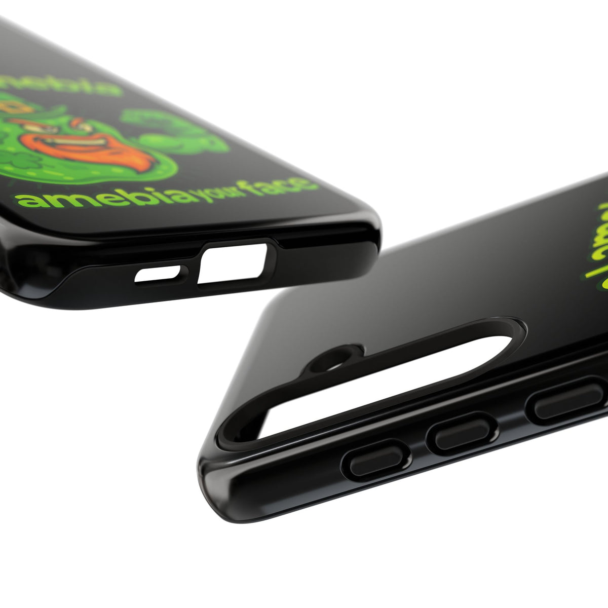 Phone Case – “Yea I Amebia, Amebia Your Face” St. Patrick’s Day Funny Amoeba Design