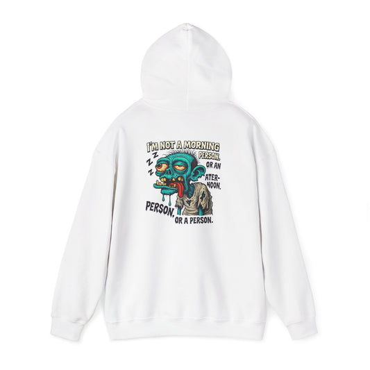 Not a Morning Person Hoodie – Zombie Edition