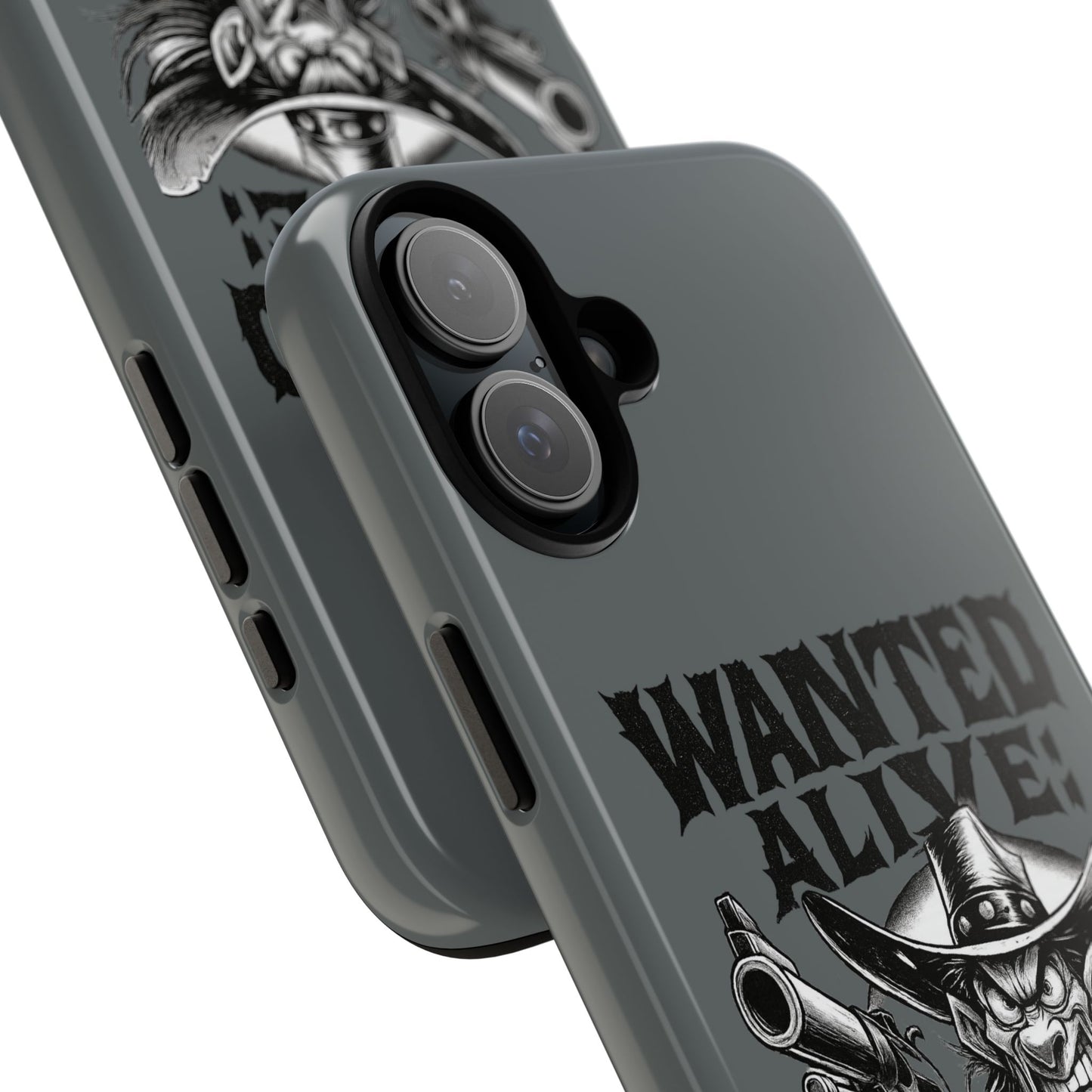 Phone Case — "Wanted Alive!" Cowboy Chewin' Tobacco Graphic