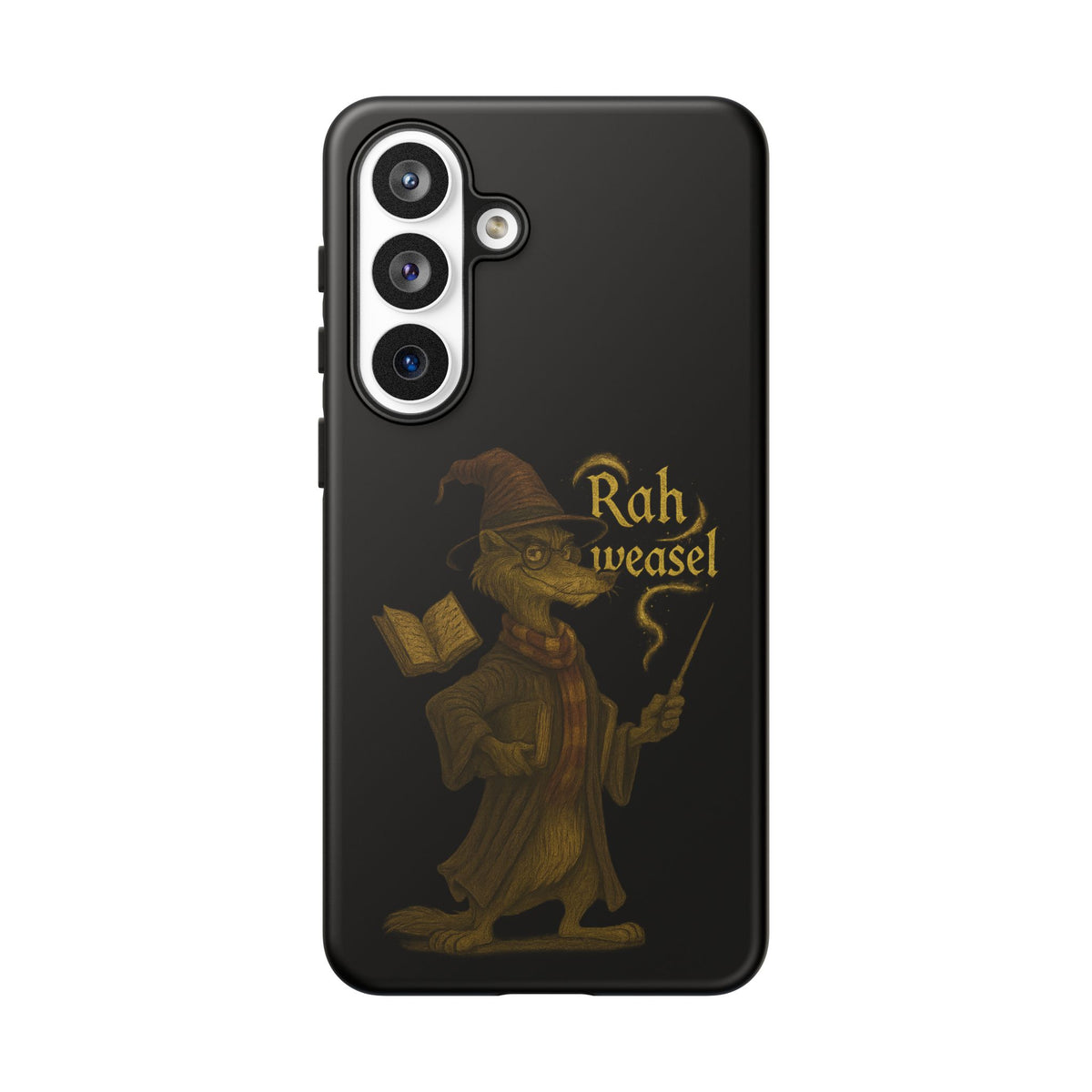 Rah Weasel Wizard Phone Case — Cute Fantasy Magical Creature iPhone Cover