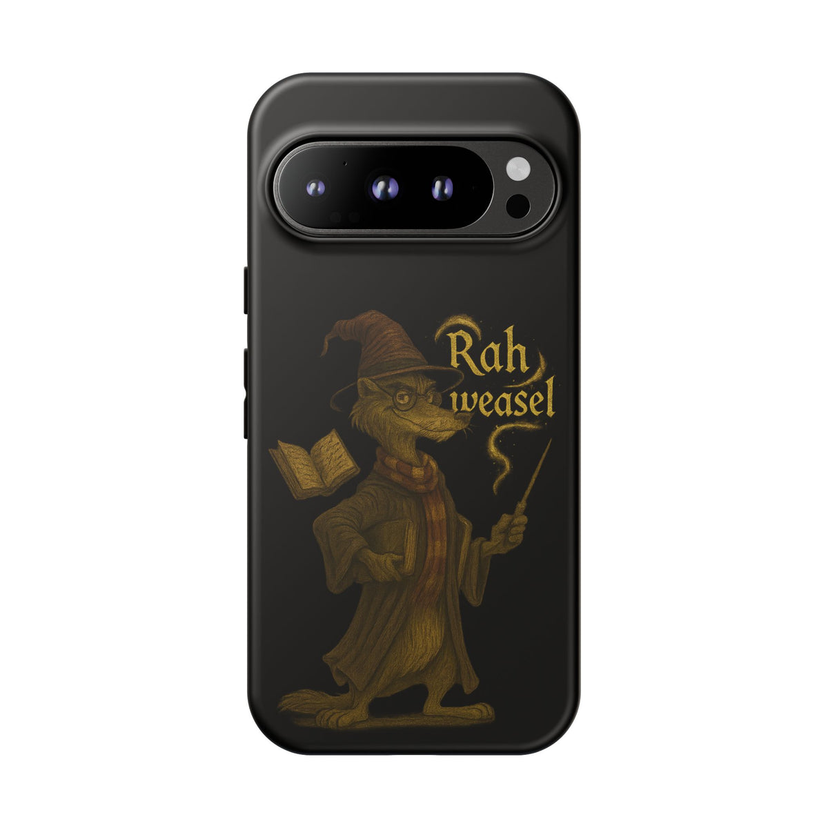 Rah Weasel Wizard Phone Case — Cute Fantasy Magical Creature iPhone Cover