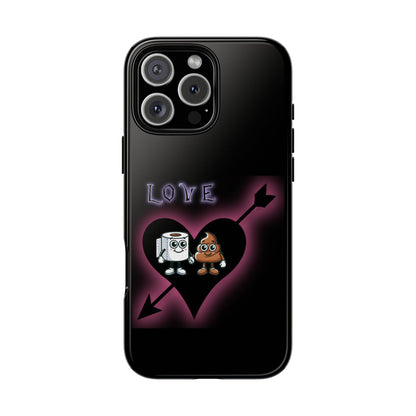 Love Toilet Paper & Poop Phone Case