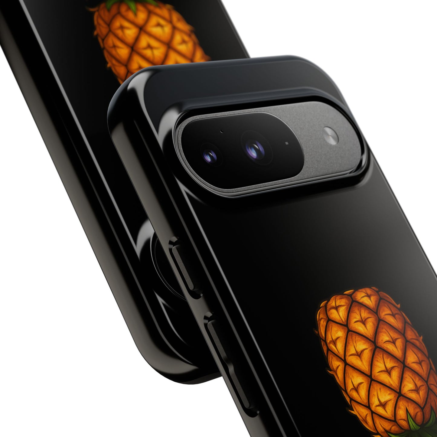 Phone Case — Tropical Pineapple "Not looking for pizza" Protective Cover