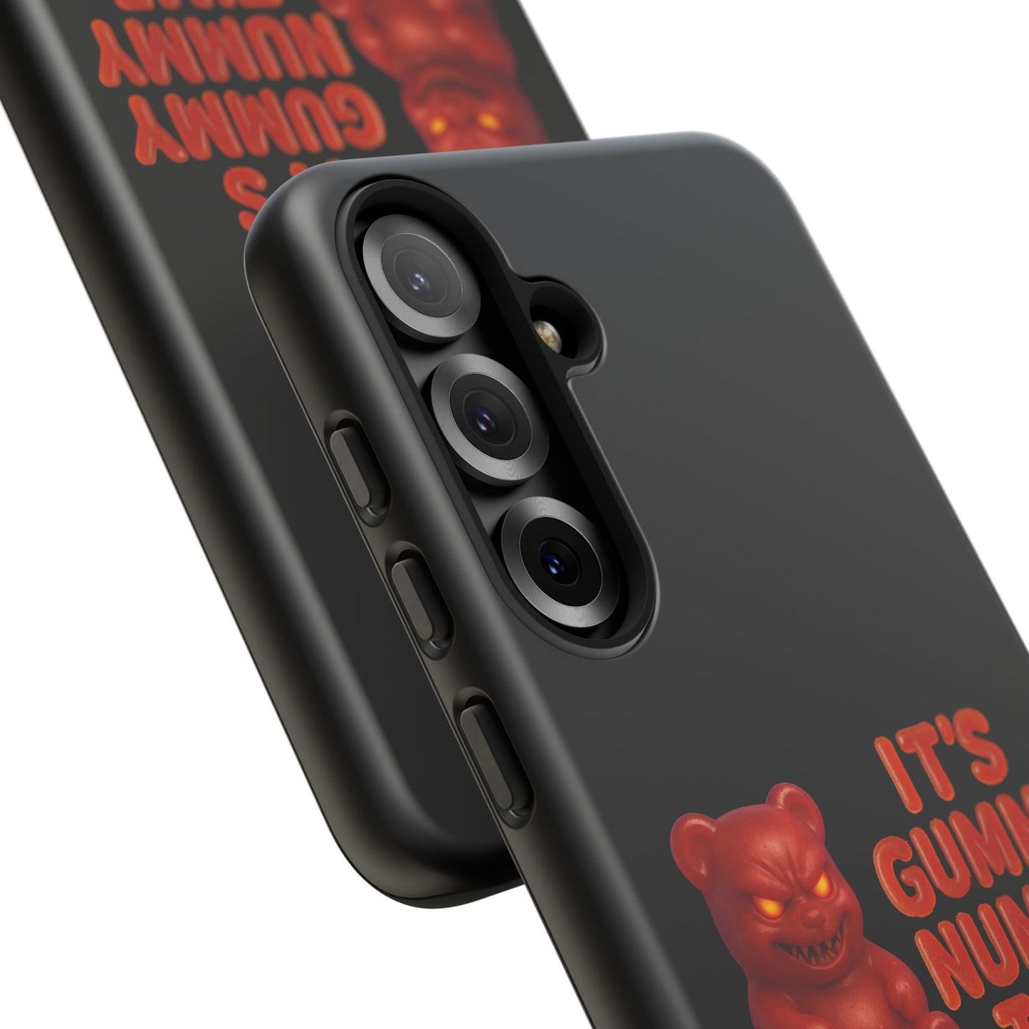 Phone Case — "It's Gummy Nummy Time" Red Gummy Bear Protective Case