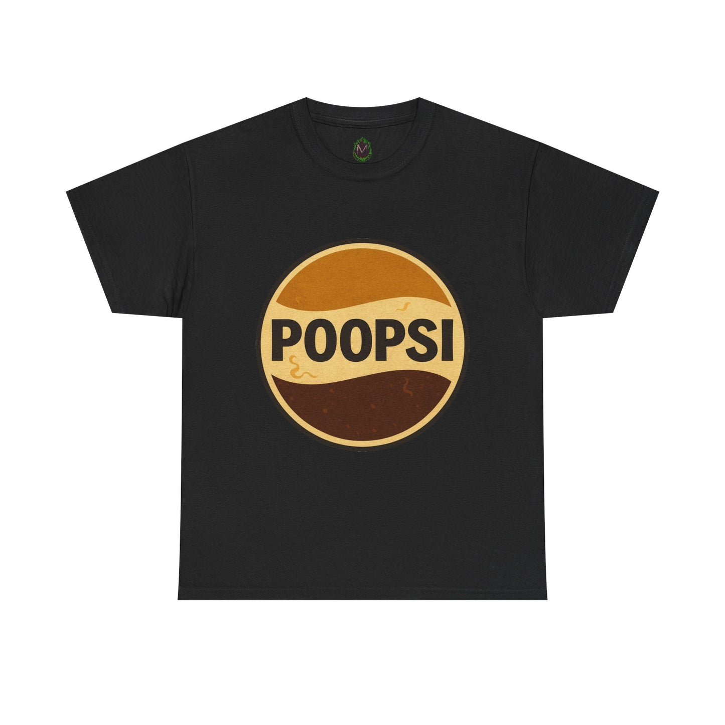 POOPSI logo tee | Retro soda parody shirt