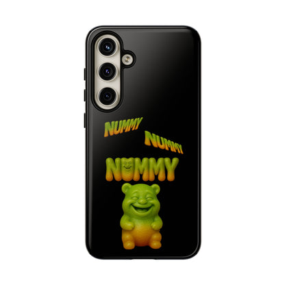 Nummy Gummy Phone Case — Cute Retro Green Gummy Bear Protective Case