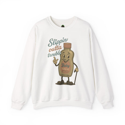 Slippin' Outta Trouble Crewneck