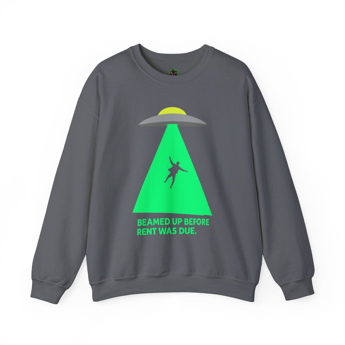 Beamed Up Rent-Dodger Crewneck Sweatshirt