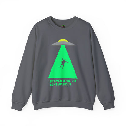 Beamed Up Rent-Dodger Crewneck Sweatshirt