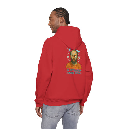 Hoodie — "I’m Not Charged Up, I’m Barely Contained" Electric Zombie Graphic Hoodie