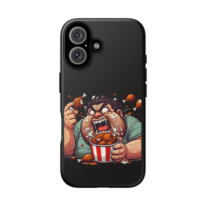 Phone Case — "Tough Cases" Chicken Wing Feast Graphic