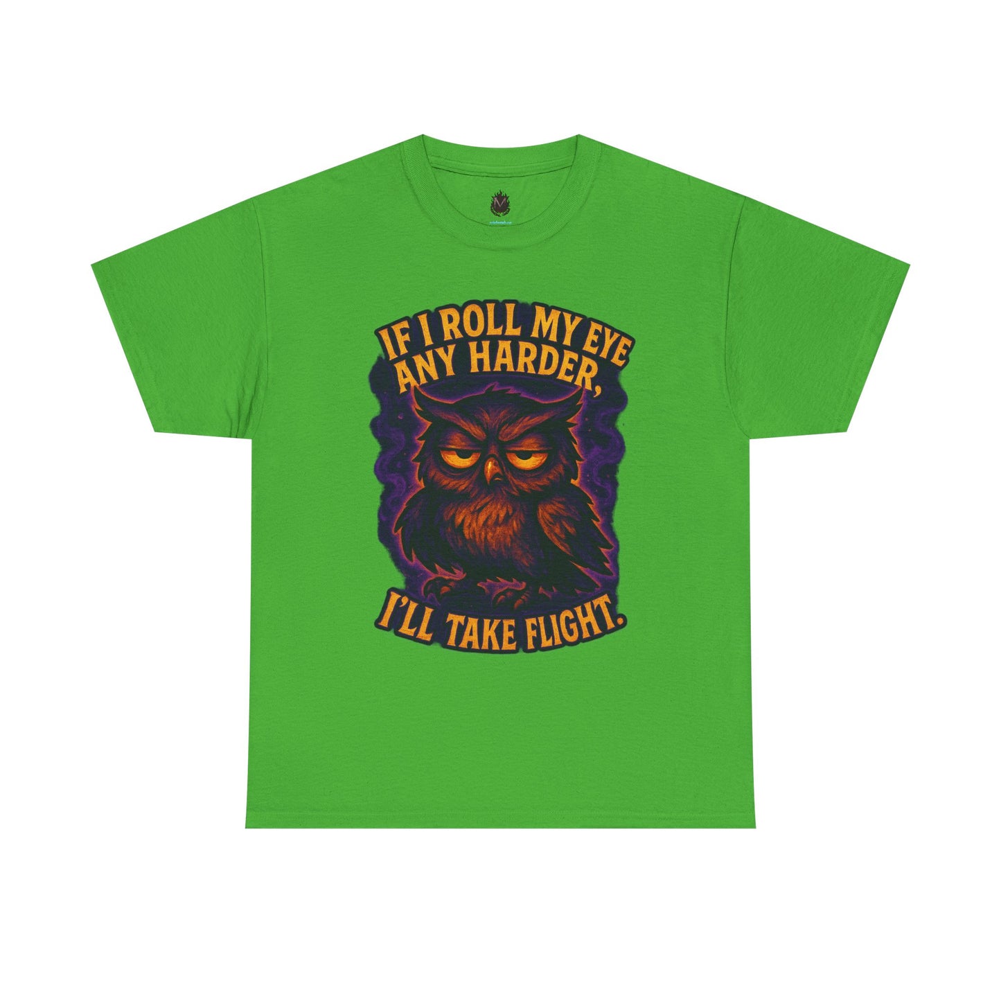 Rolling Eye Owl Tee | If I Roll My Eye Any Harder I'll Take Flight