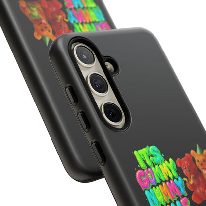 Phone Case — "It's Gummy Nummy Time" Colorful Gummy Bear Protective Case