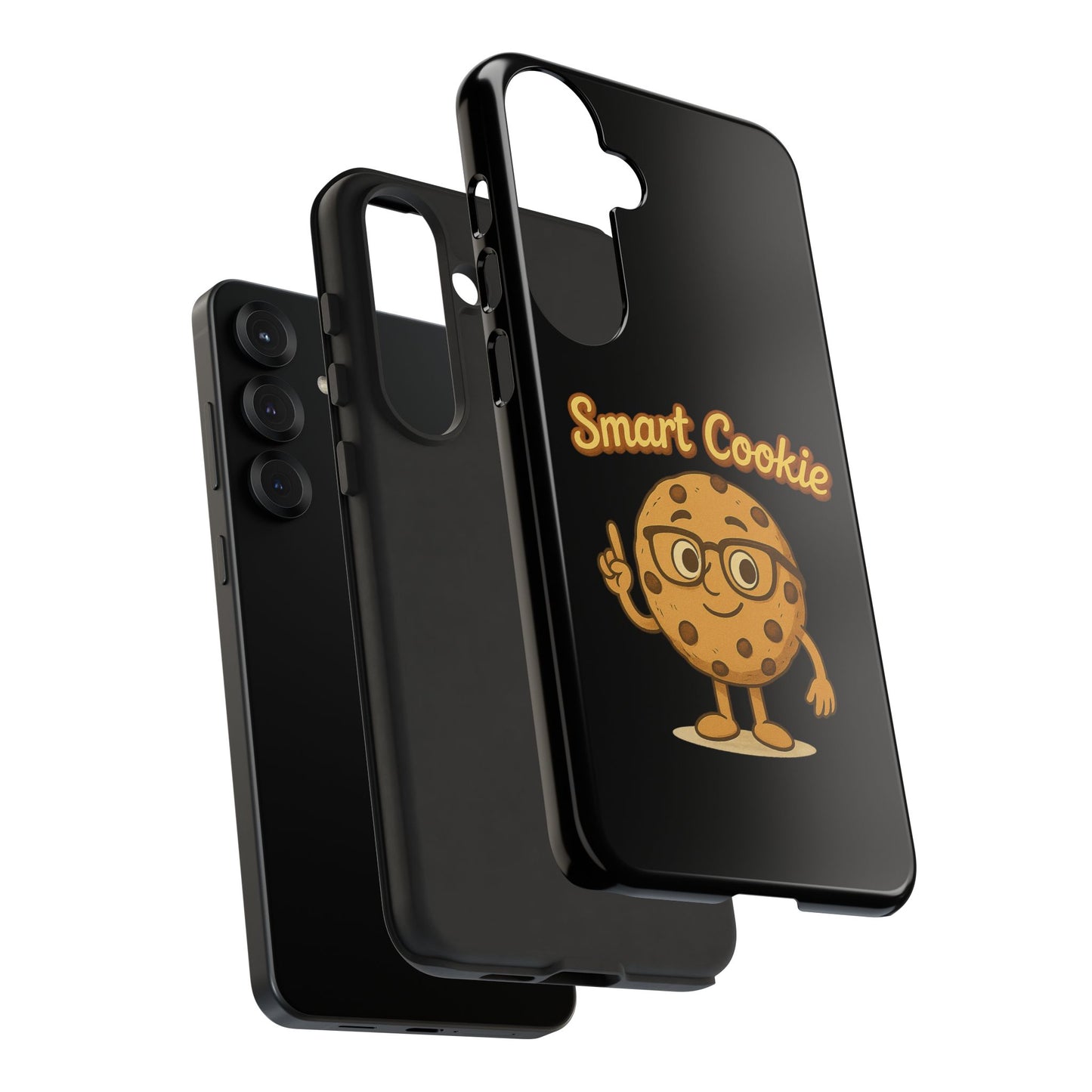 Phone Case — "Smart Cookie" Cute Cartoon Cookie Protective Cover