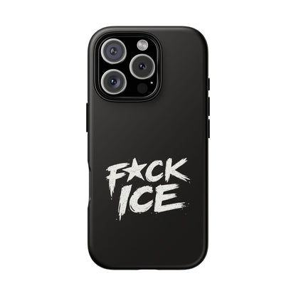 Phone Case — “F*ck ICE” Bold Anti-ICE Protest Design