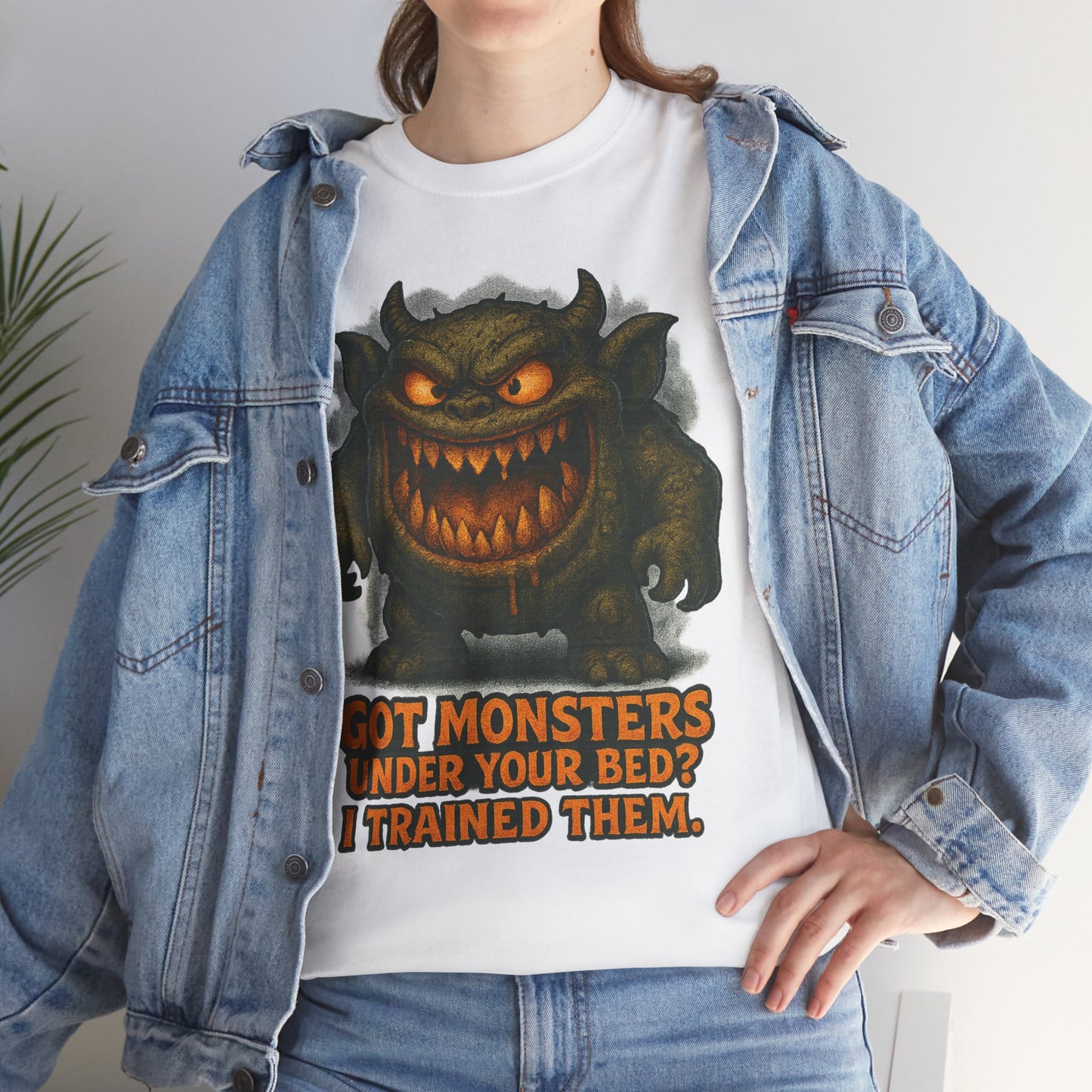 Got Monsters Under Your Bed I Trained Them T-Shirt | Monster Graphic Tee