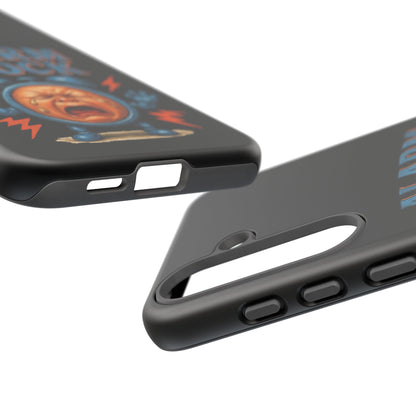 Phone Case — "Alarm Clock" Retro Screaming Clock Protective Cover
