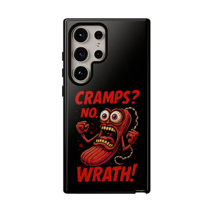 Phone Case — "Cramps? No, Wrath!" Retro Hot-Pepper Graphic