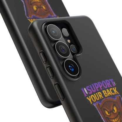 Phone Case — "I Support Your Back and Break Your Will" Funny Creepy Chair Design