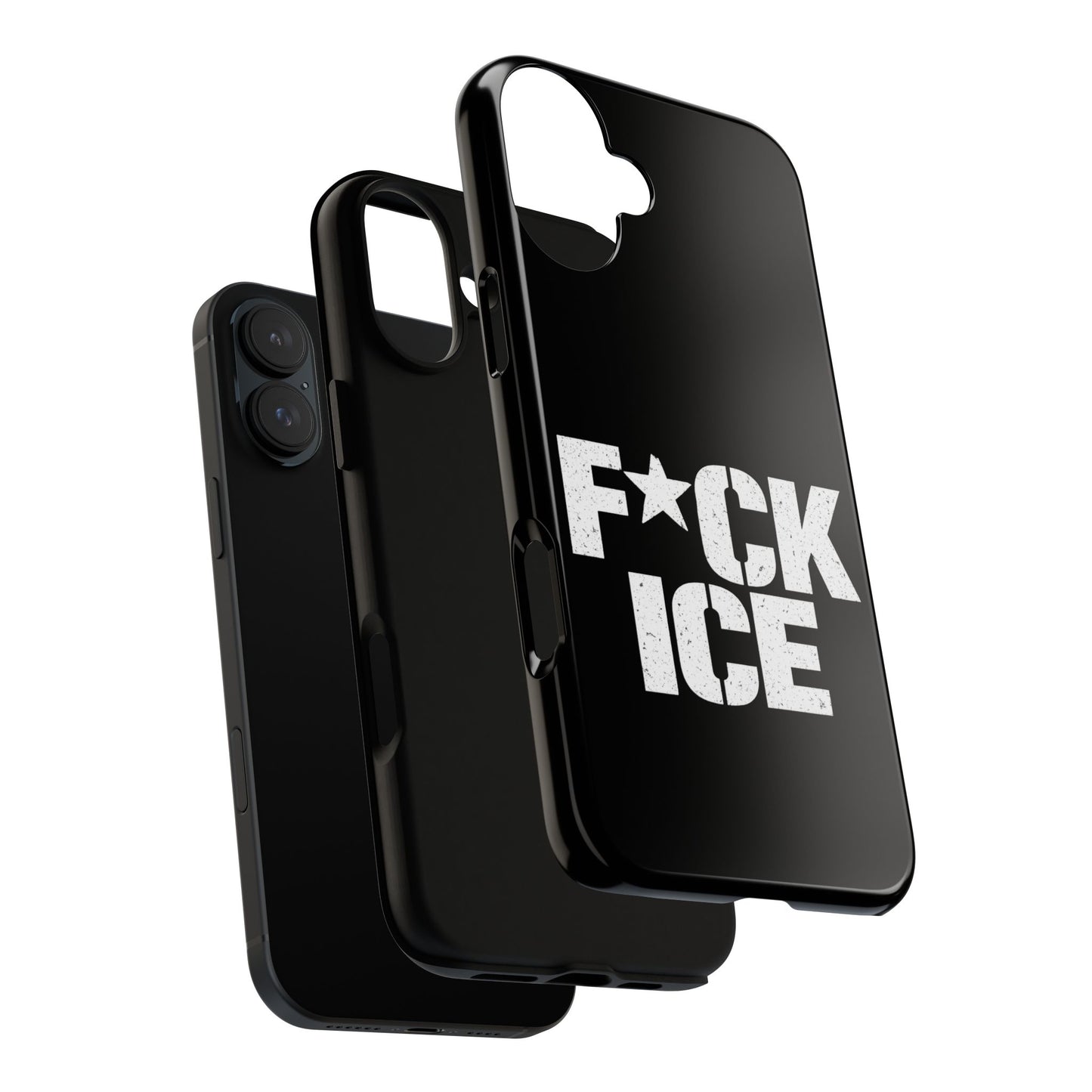 Phone Case — “F*CK ICE” Bold Protest Protective Cover