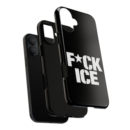 Phone Case — “F*CK ICE” Bold Protest Protective Cover