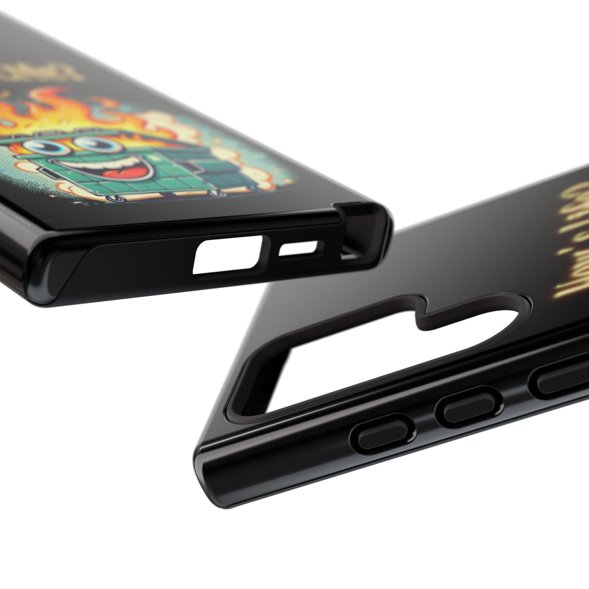 How's Life? Flaming Dumpster Phone Case