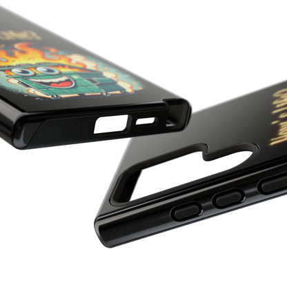 How's Life? Flaming Dumpster Phone Case