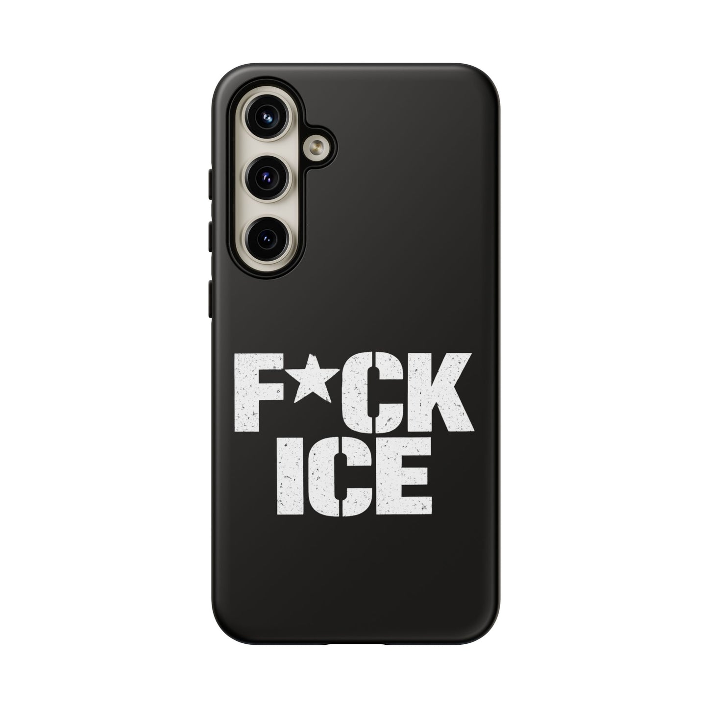 Phone Case — “F*CK ICE” Bold Protest Protective Cover