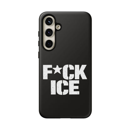 Phone Case — “F*CK ICE” Bold Protest Protective Cover